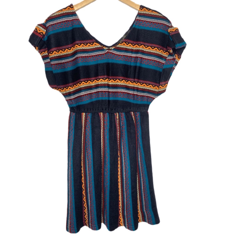 Hot & Delicious Aztec Boho Sweater‎ Dress Tunic